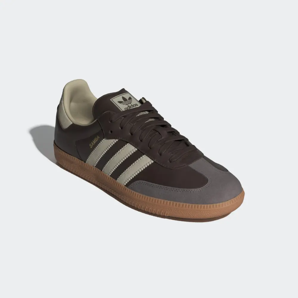 Giày Adidas Samba OG ‘Brown Putty Grey’ ID1481 - Ảnh 3