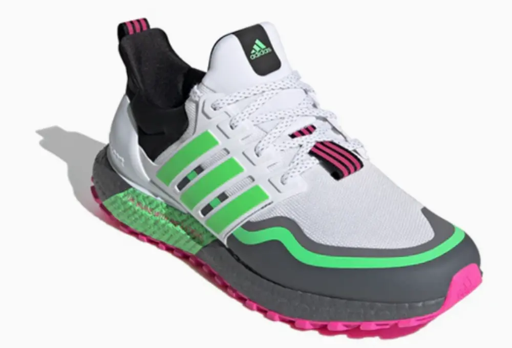Alternative view of Giày Adidas UltraBoost All Terrain 'White Green Pink' H67358