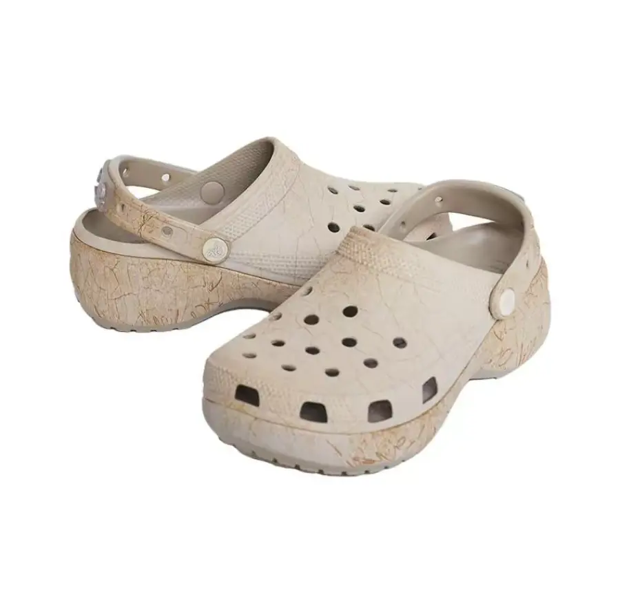 Dép Crocs x GOOD BAI Cloud Eggshell ‘Khaki’ 209394-2V3 - Ảnh 10