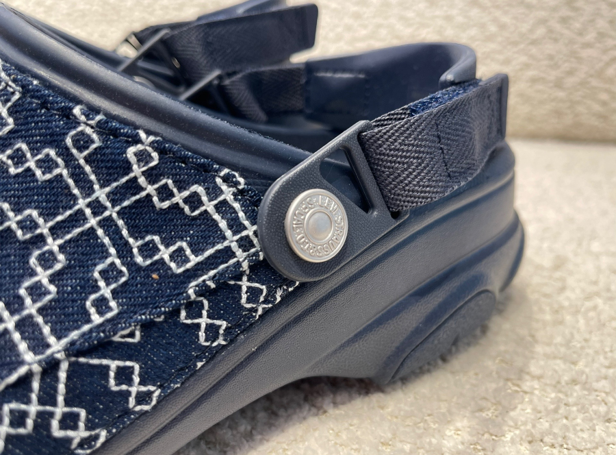 Dép Crocs Classic All-Terrain Clog ‘Levi’s Sashiko’ 208917-410 - Ảnh 5