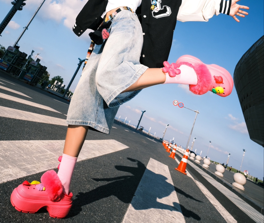 Dép Crocs Stomp Lined Clog ‘Pink’ 208546-6VZ - Ảnh 3