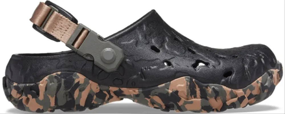 Dép Crocs All-Terrain Atlas Clogs ‘Black Cork’ 208391-0WP