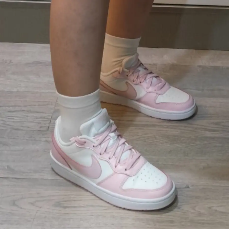 Giày Nike Court Borough Low ‘Pink White’ DV5456-105 - Ảnh 5