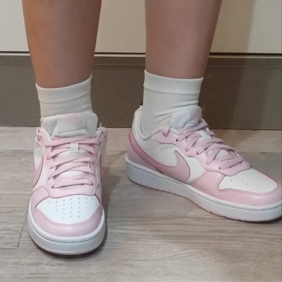 Giày Nike Court Borough Low ‘Pink White’ DV5456-105 - Ảnh 6