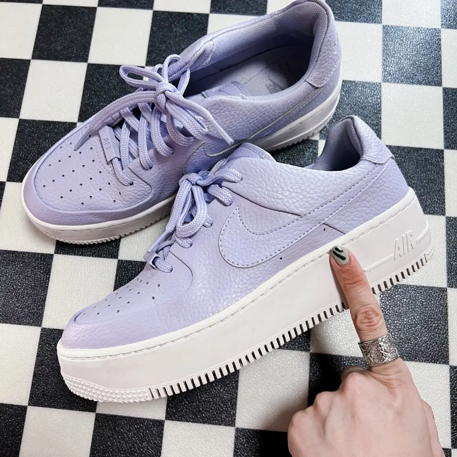 Alternative view of Giày Nike Air Force 1 Low Wmns Sage ‘Oxygen Purple’ AR5339-500