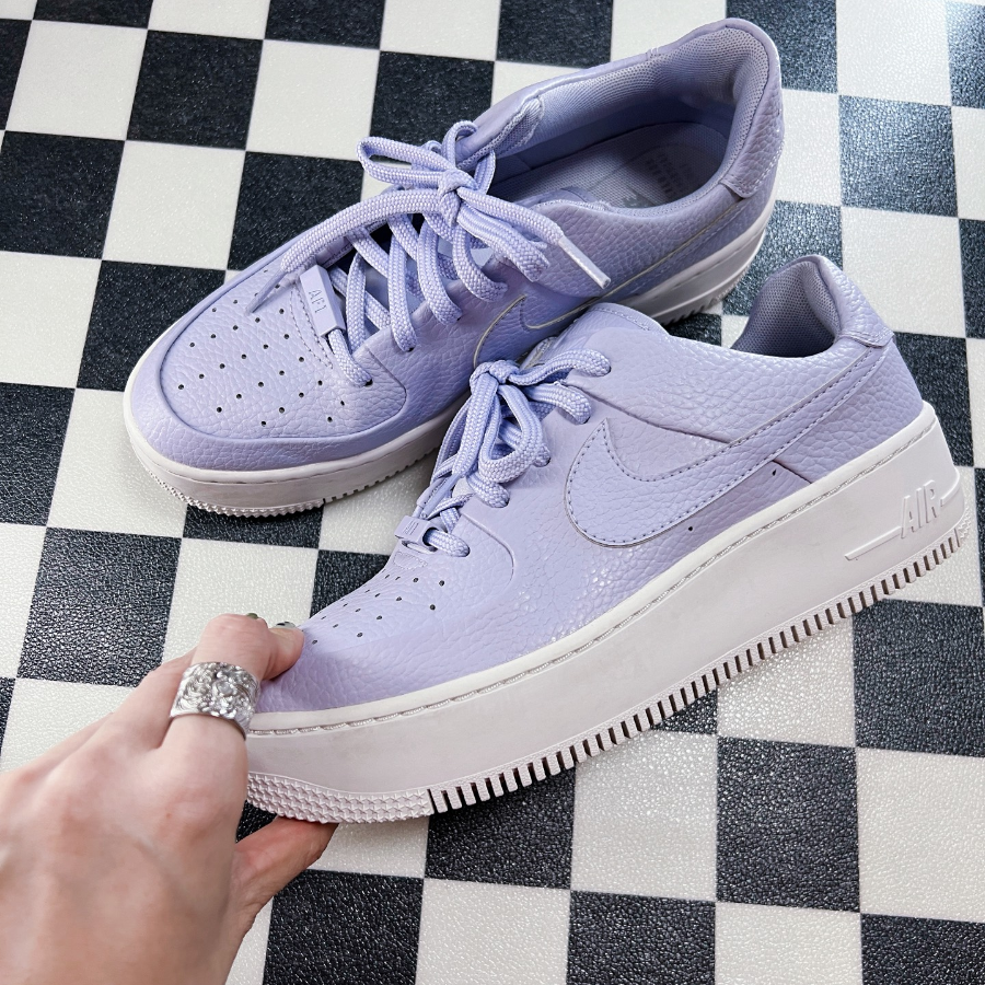 Giày Nike Air Force 1 Low Wmns Sage ‘Oxygen Purple’ AR5339-500 - Ảnh 4