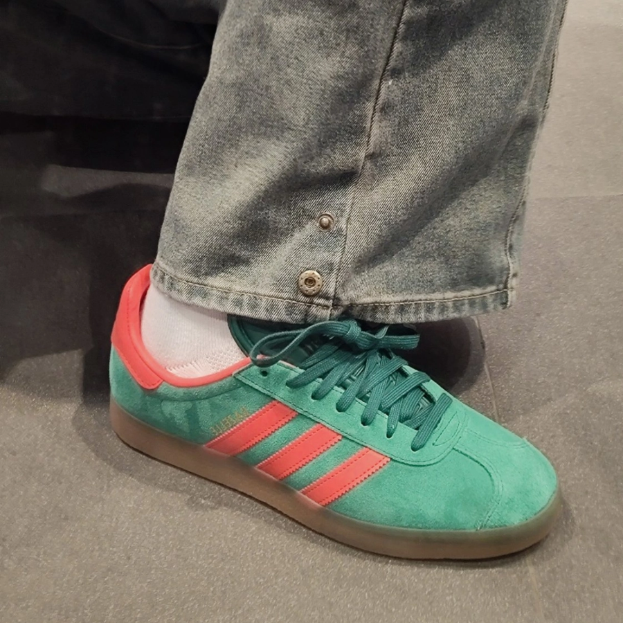 Giày Adidas Originals Gazelle ‘Collegiate Green Red’ IG6200 - Ảnh 4