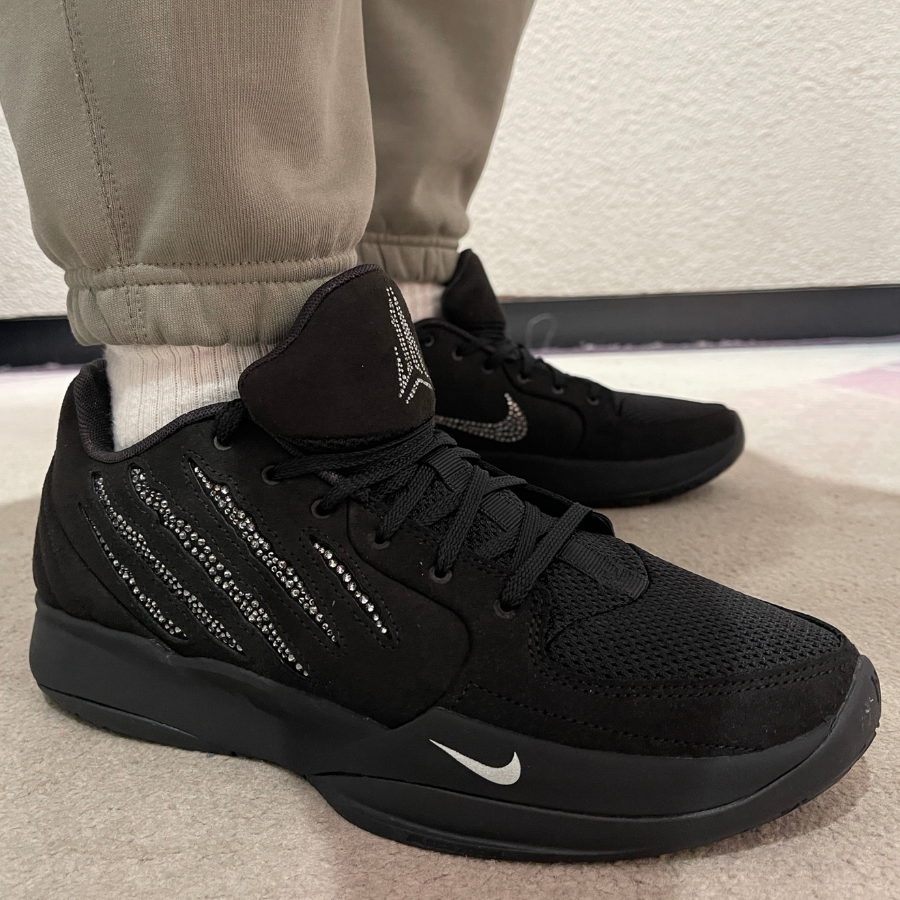 Giày Nike Ja 2 x Swarovski ‘Scratch Black Label’ IB3859-001 - Ảnh 8