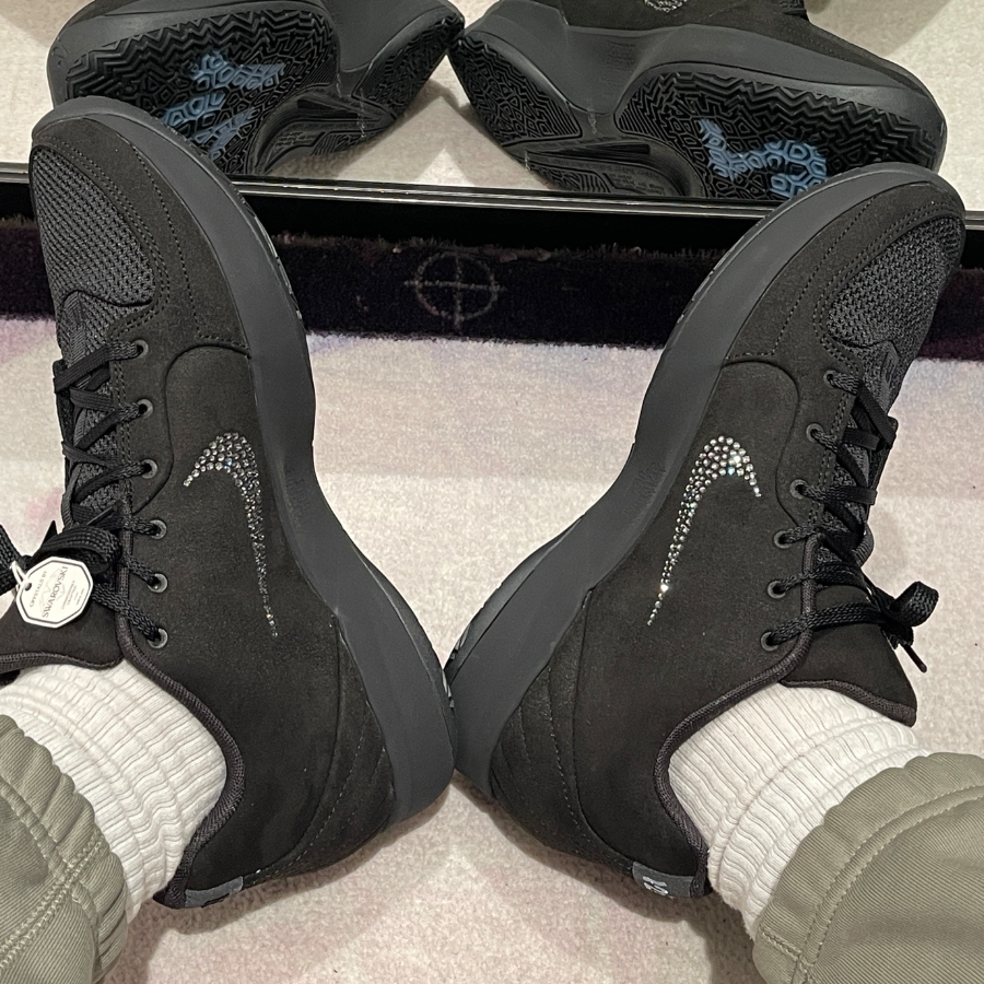 Giày Nike Ja 2 x Swarovski ‘Scratch Black Label’ IB3859-001 - Ảnh 7