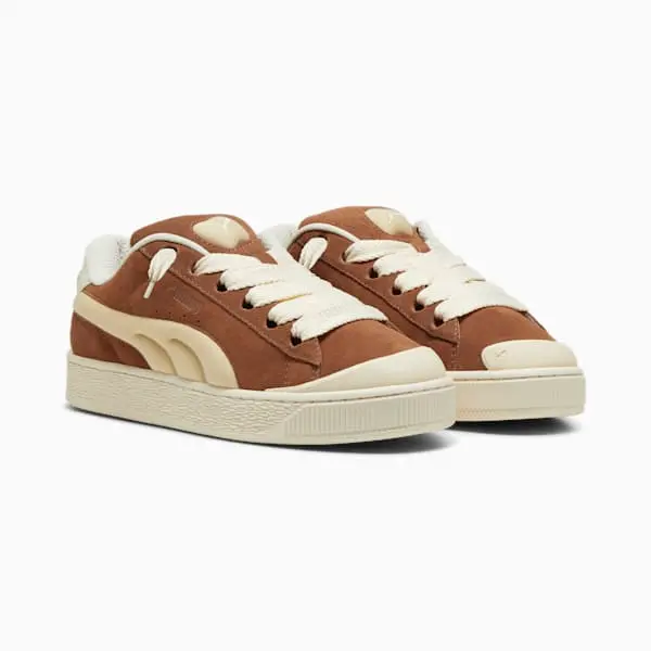 Alternative view of Giày Puma Suede XL Crush Preserves ‘Brown Mushroom’ 399415-03