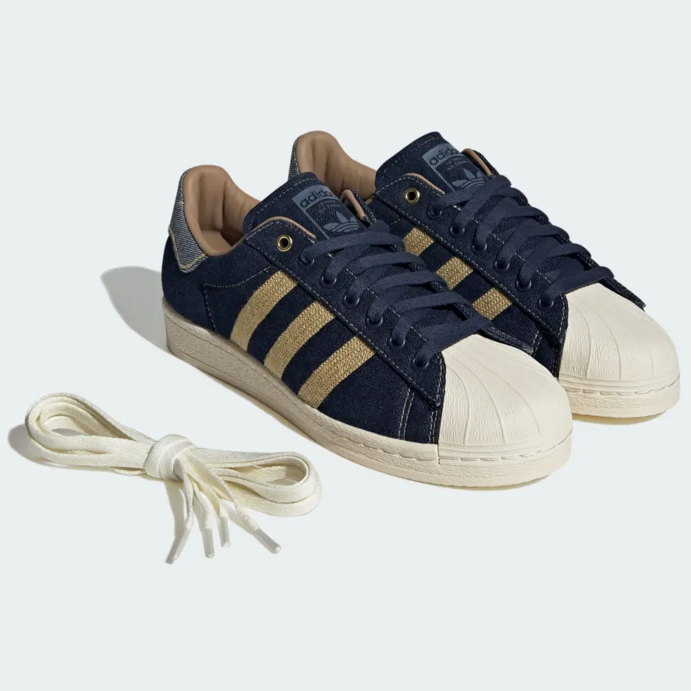 Giày Adidas Superstar 82 ‘Denim Oat’ JH5577 - Ảnh 5