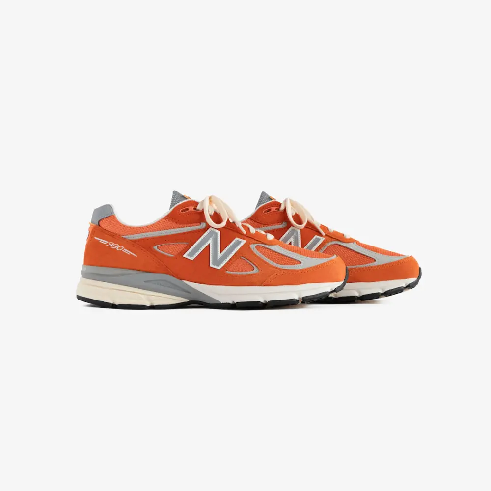 Giày New Balance 990v4 Made In USA x Aimé Leon Dore ‘Red Clay’ U990OG4 - Ảnh 5