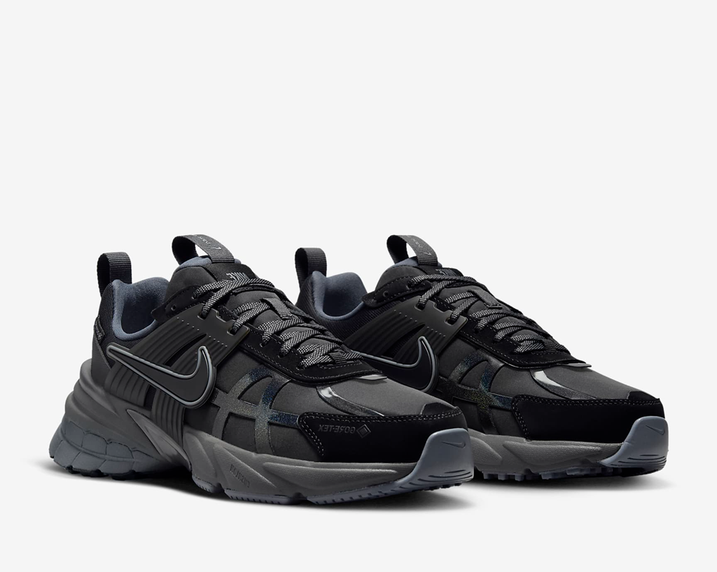 Giày Nike V2K Run Gore-Tex ‘Black Iron Grey’ FZ2622-001 - Ảnh 5