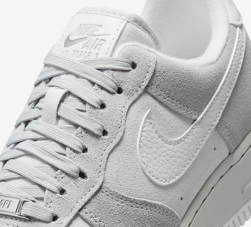 Giày Nike Air Force 1 ’07 'Light Smoke Grey' HV3876-077 - Ảnh 4