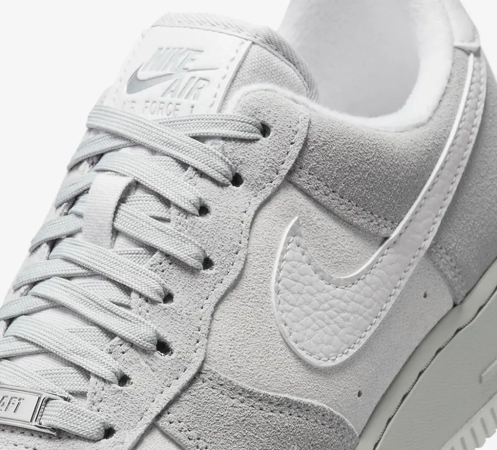 Giày Nike Air Force 1 ’07 'Light Smoke Grey' HV3876-077 - Ảnh 4