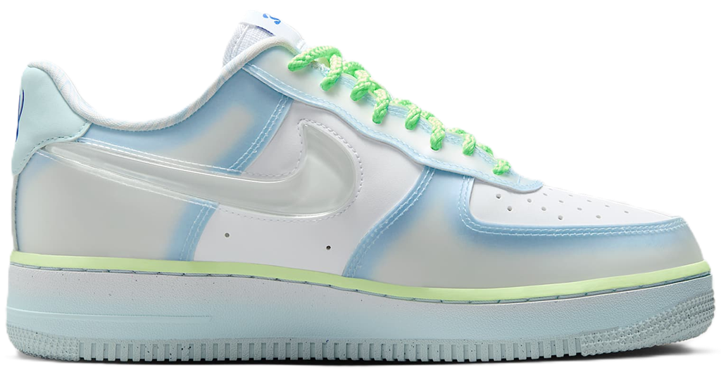 Giày Nike Air Force 1 '07 x Serena Williams 'Psychic Blue' HJ4399-400