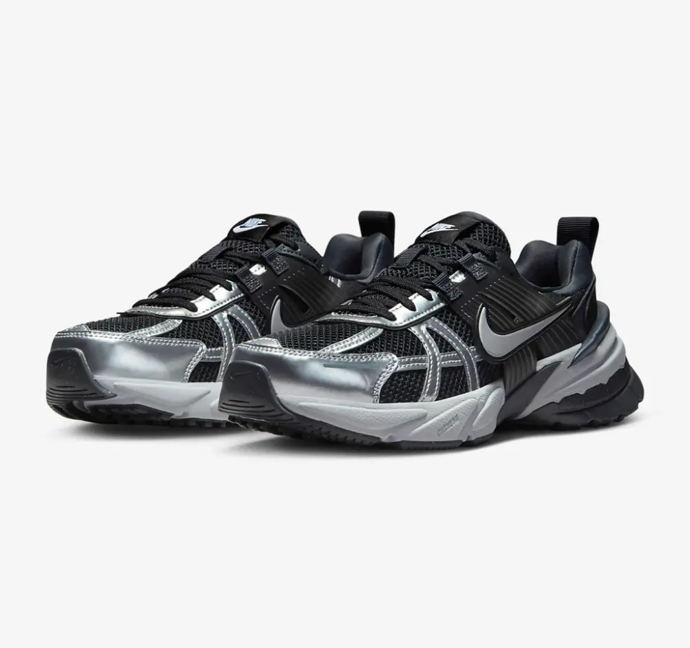 Giày Nike V2K Run ‘Black Silver’ FD0736-005 - Ảnh 5