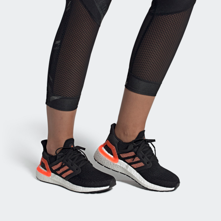 Giày Adidas Ultraboost 20 ‘Core Black Solar’ EG0717 - Ảnh 4