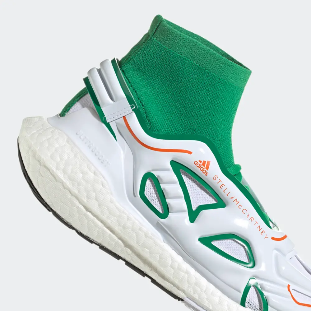 Giày Adidas Stella McCartney x UltraBoost 22 'Green White' GX9866 - Ảnh 2