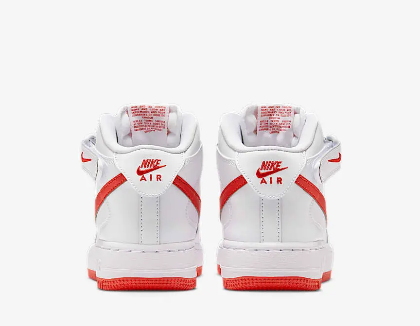 Giày Nike Air Force 1 Mid EasyOn ‘White’ FN1193-106 - Ảnh 3