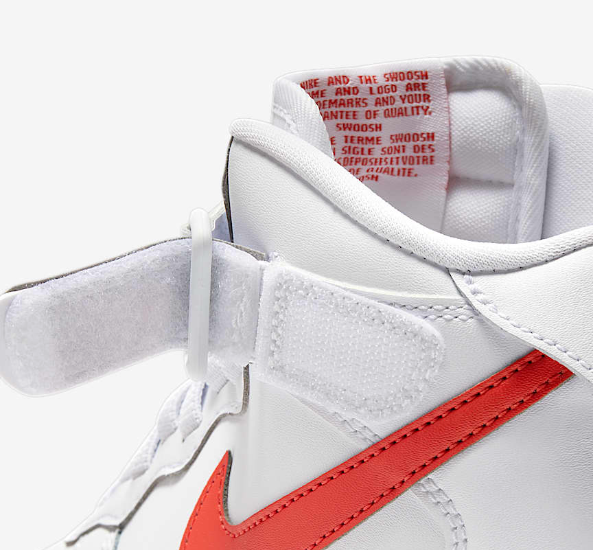 Giày Nike Air Force 1 Mid EasyOn ‘White’ FN1193-106 - Ảnh 2