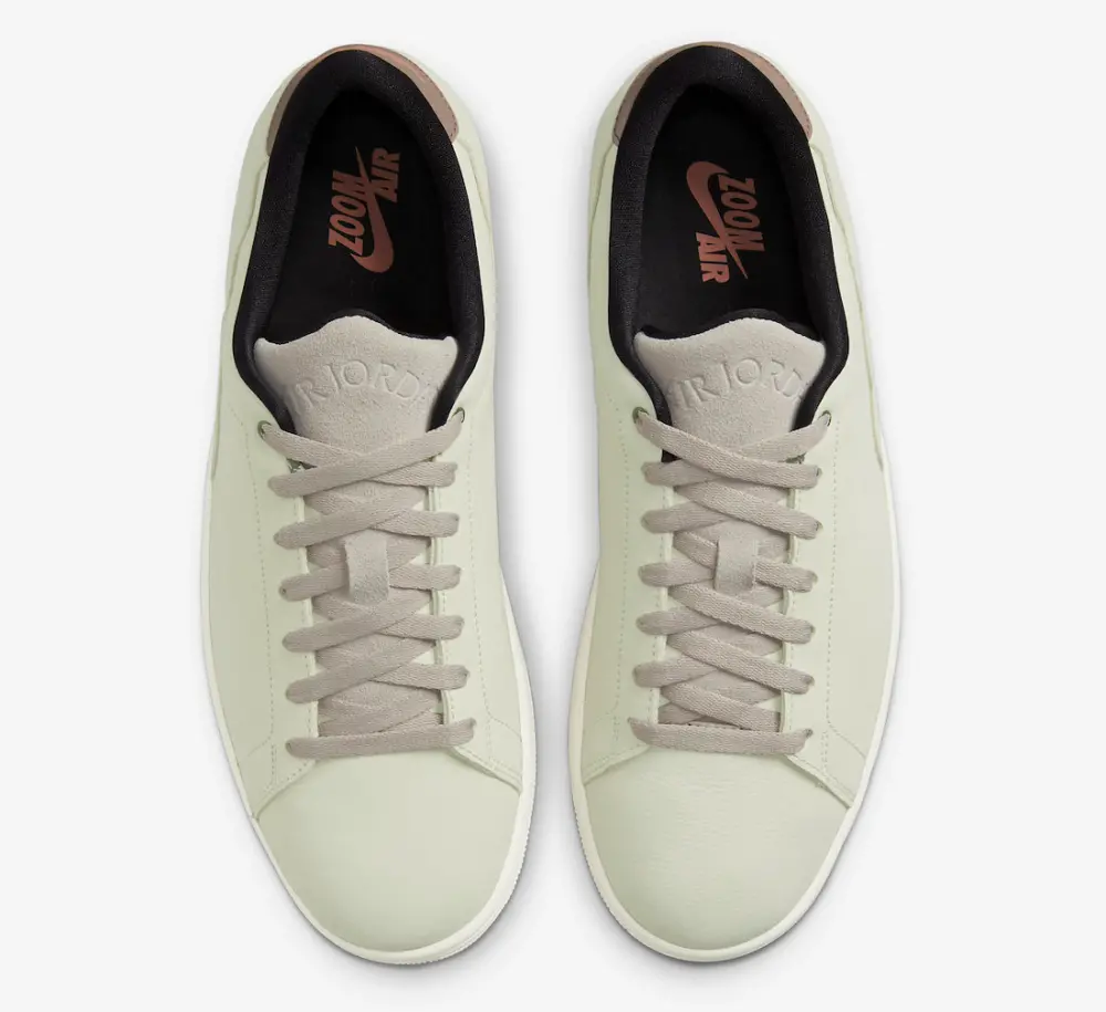 Alternative view of Giày Nike Air Jordan 1 Centre Court ‘Light Bone’ DO7443-061