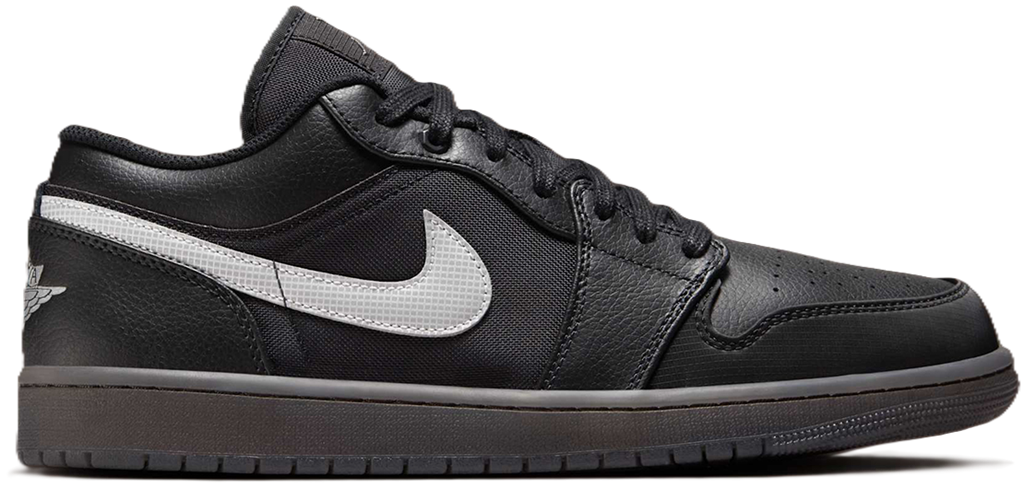 Giày Nike Air Jordan 1 Low ‘Black White Dark Gum’ HV5968-001