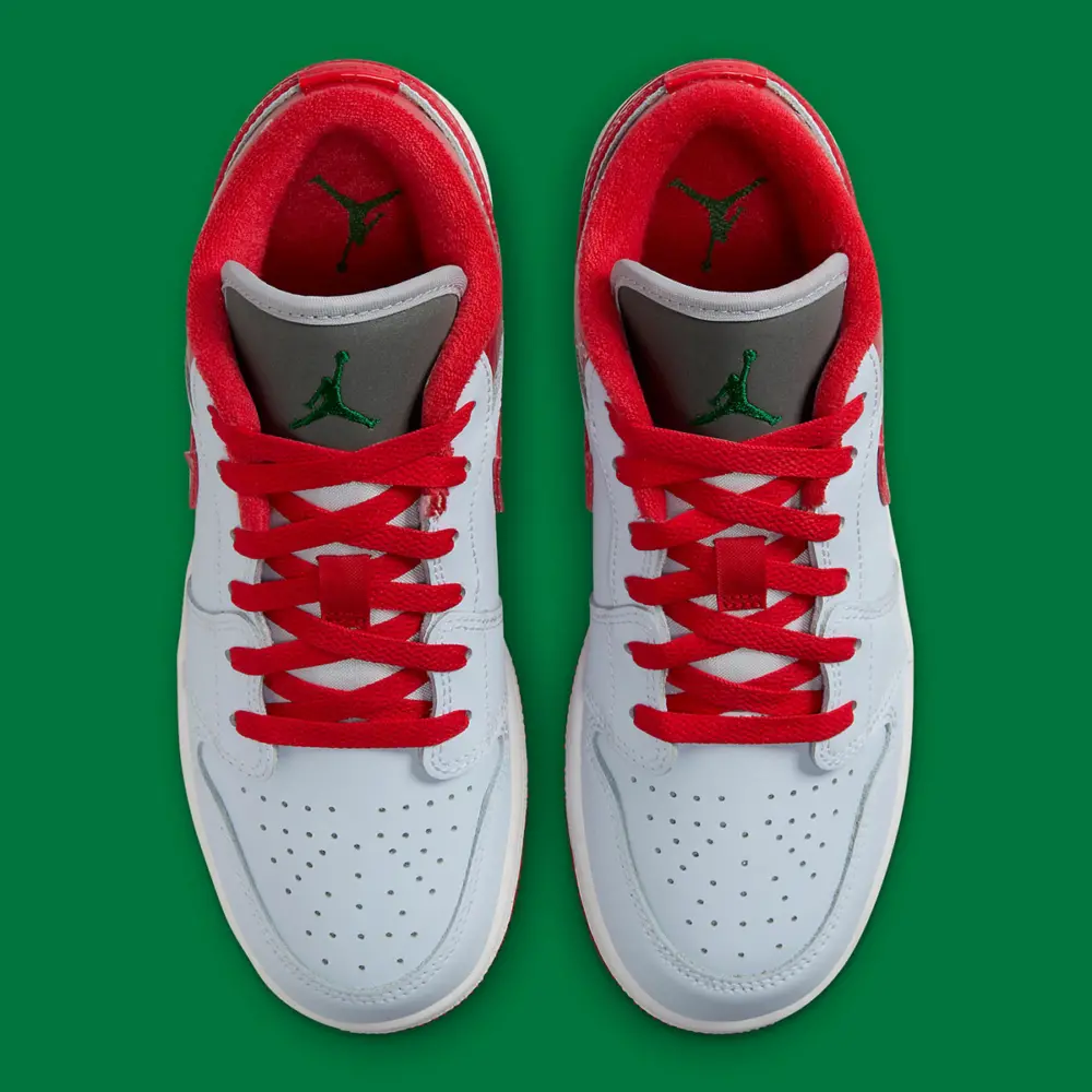 Giày Nike Air Jordan 1 Low SE GS ‘Gatorade Pack Red’ FQ1935-018 - Ảnh 4
