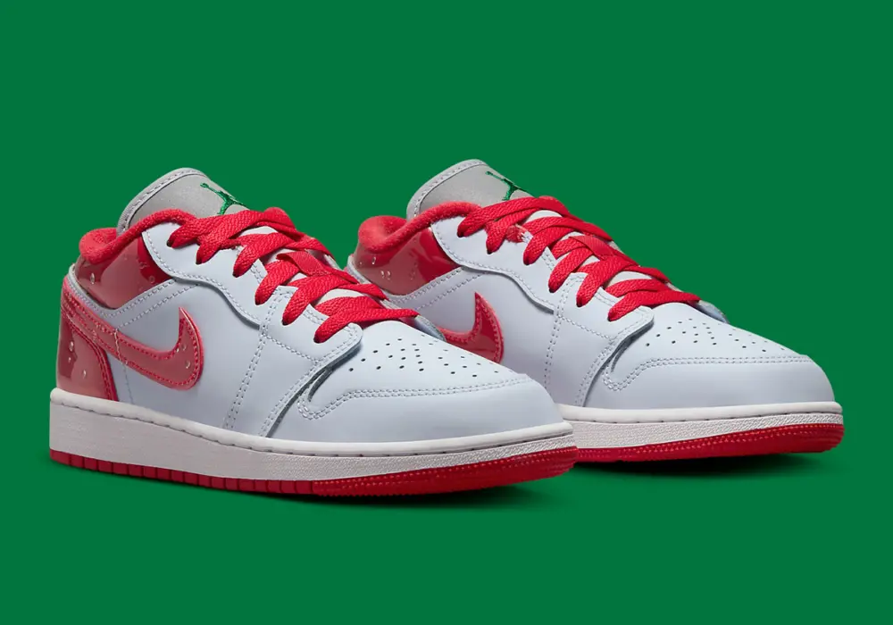 Giày Nike Air Jordan 1 Low SE GS ‘Gatorade Pack Red’ FQ1935-018 - Ảnh 5