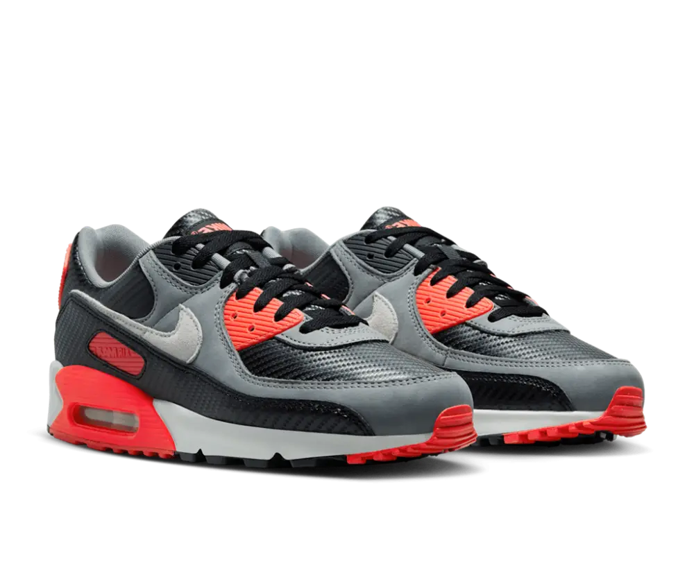 Giày Nike Air Max 90 Premium ‘Carbon Fiber Infrared’ HM9432-001 - Ảnh 4