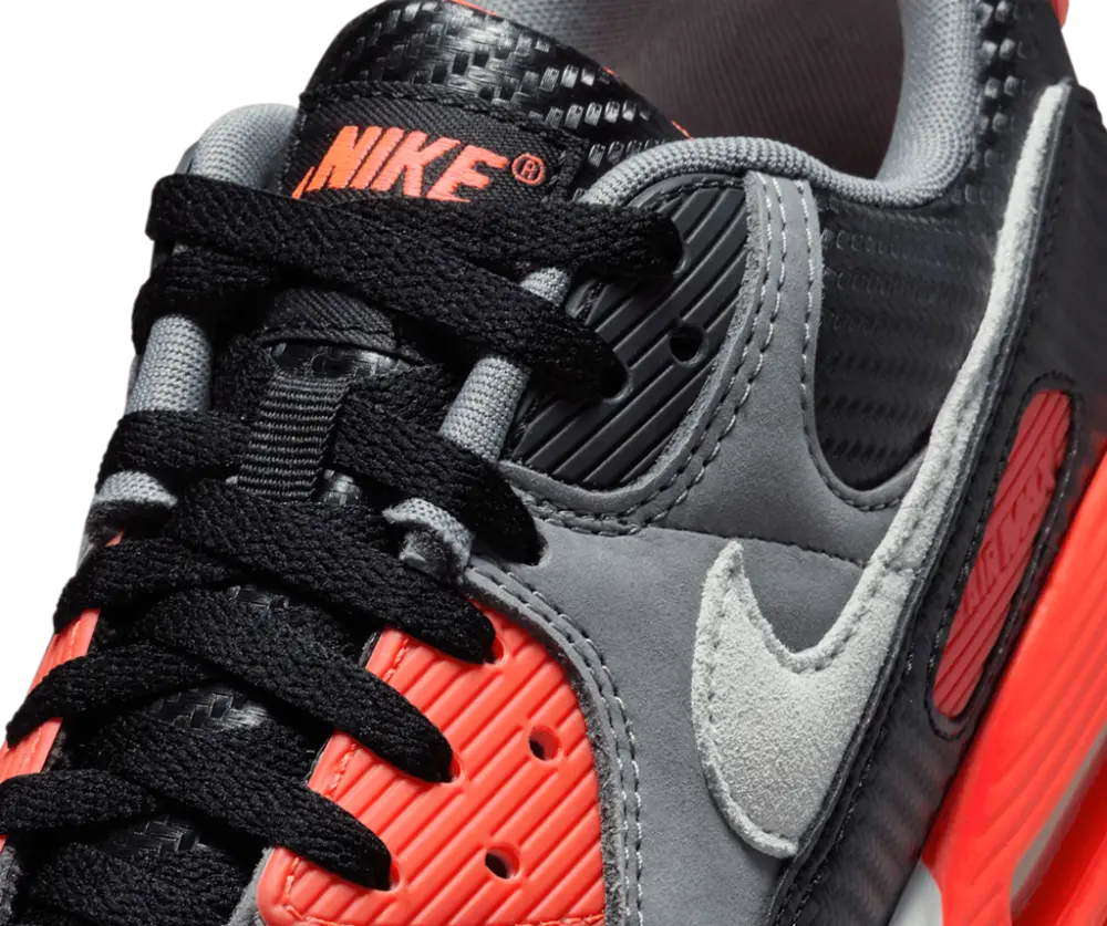 Giày Nike Air Max 90 Premium ‘Carbon Fiber Infrared’ HM9432-001 - Ảnh 5