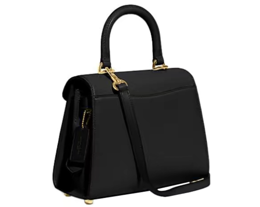 Túi Coach Top Handle Cow Leather Handbag ‘Black’ CH723-B4BK - Ảnh 3