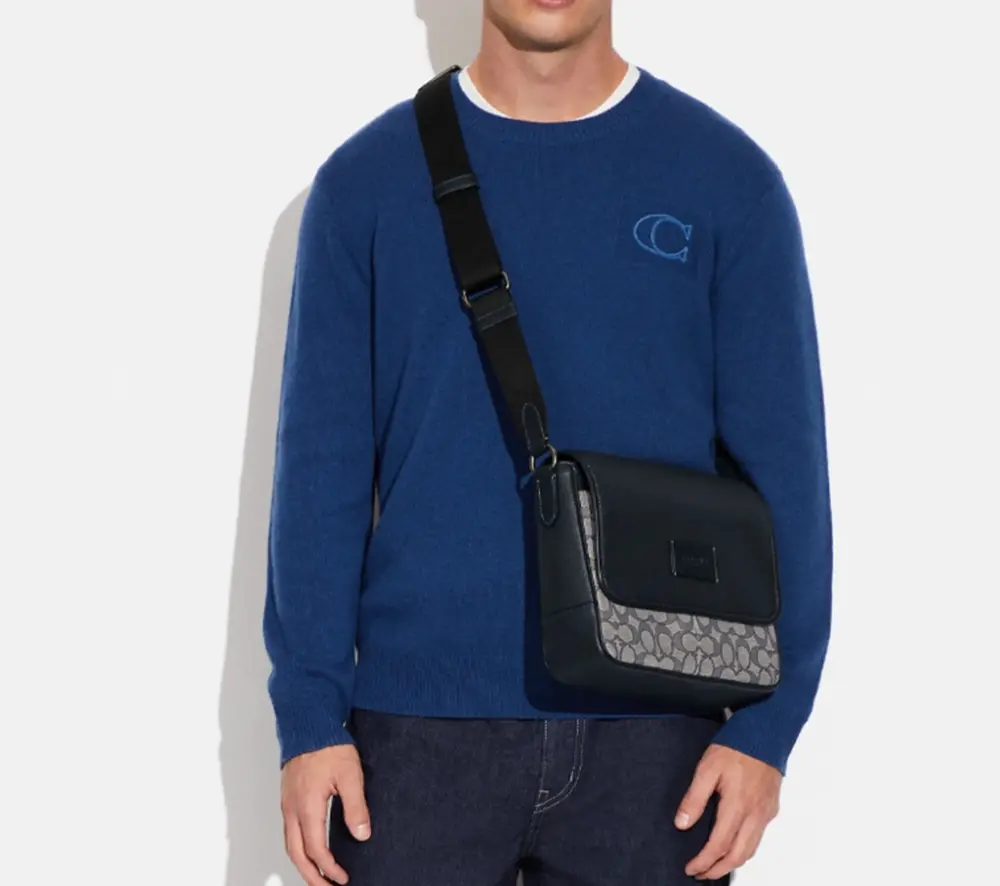 Alternative view of Túi Coach Sprint Map Bag 25 'Navy' CE534 QBV41