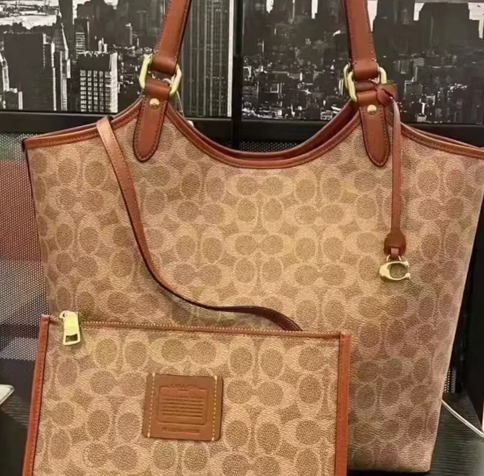 Alternative view of Túi Coach Day 32 Tote Bag ‘Tan’ C6336-B4XHG