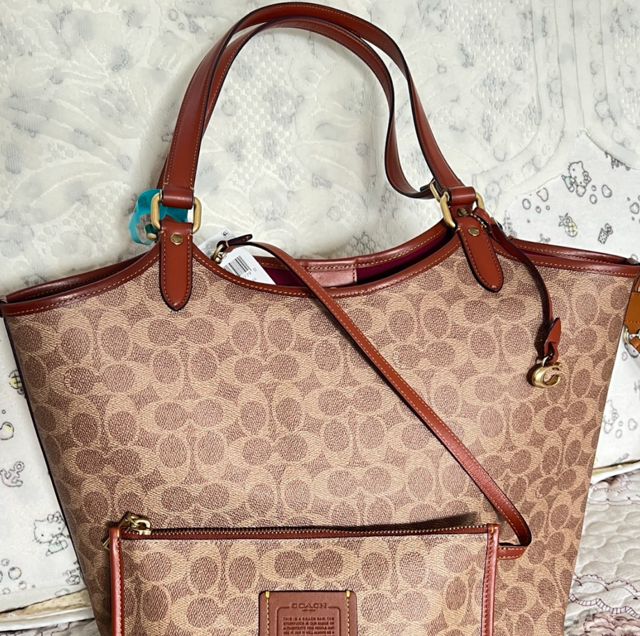 Túi Coach Day 32 Tote Bag ‘Tan’ C6336-B4XHG - Ảnh 3