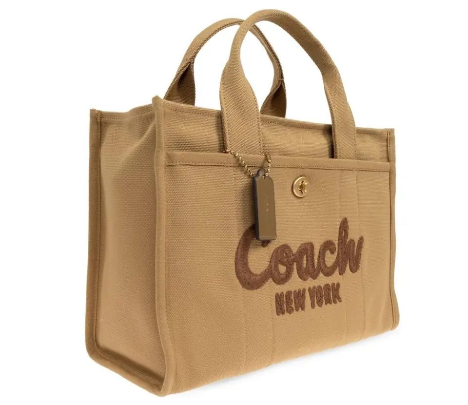 Túi Coach Cargo 34 Tote Bag ‘Brown’ CP158-LHVRA - Ảnh 3