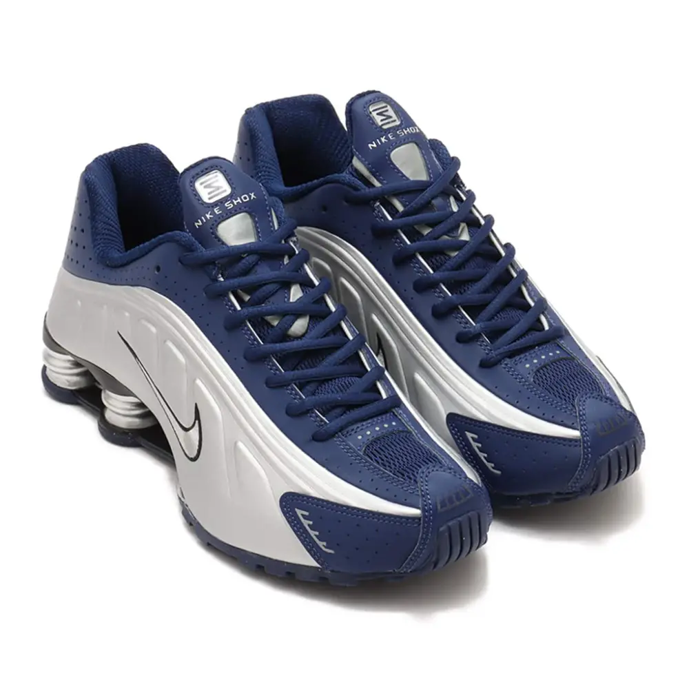 Alternative view of Giày Nike Shox R4 ‘Blue Void’ AR3565-400