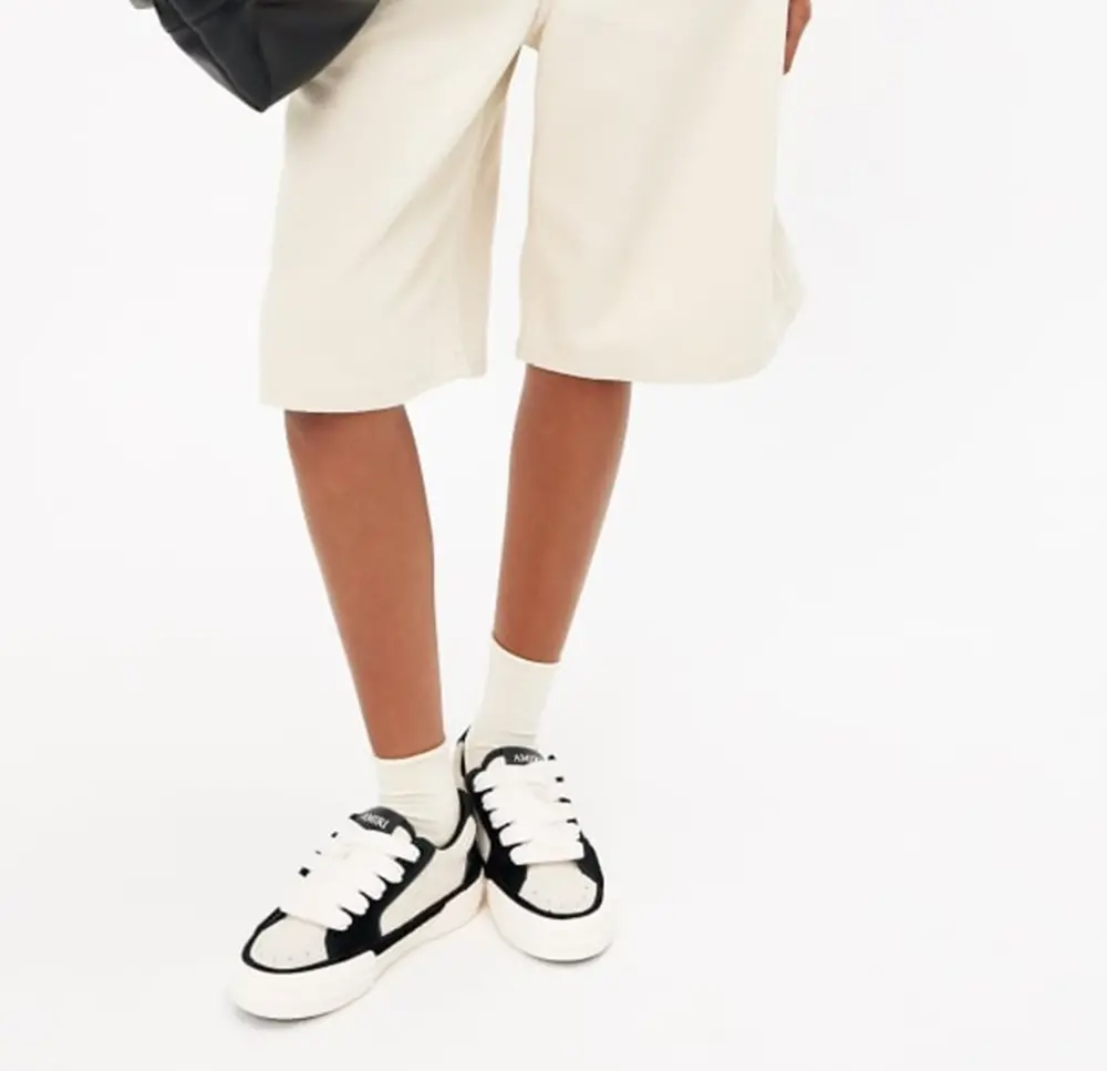 Giày Amiri Sunset Skate Low ‘Black White’ AWFOSR1033-071 - Ảnh 5
