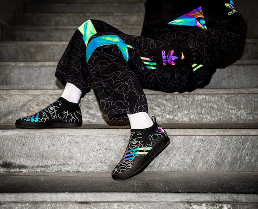 Giày Adidas A Bathing Ape x 3ST.002 ‘Core Black’ DB3003 - Ảnh 5