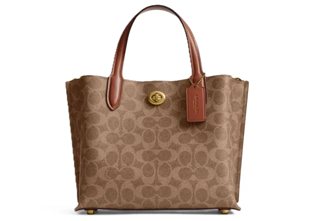 Túi Coach Willow Tote 24 ‘Tan’ C8562-B4XHG