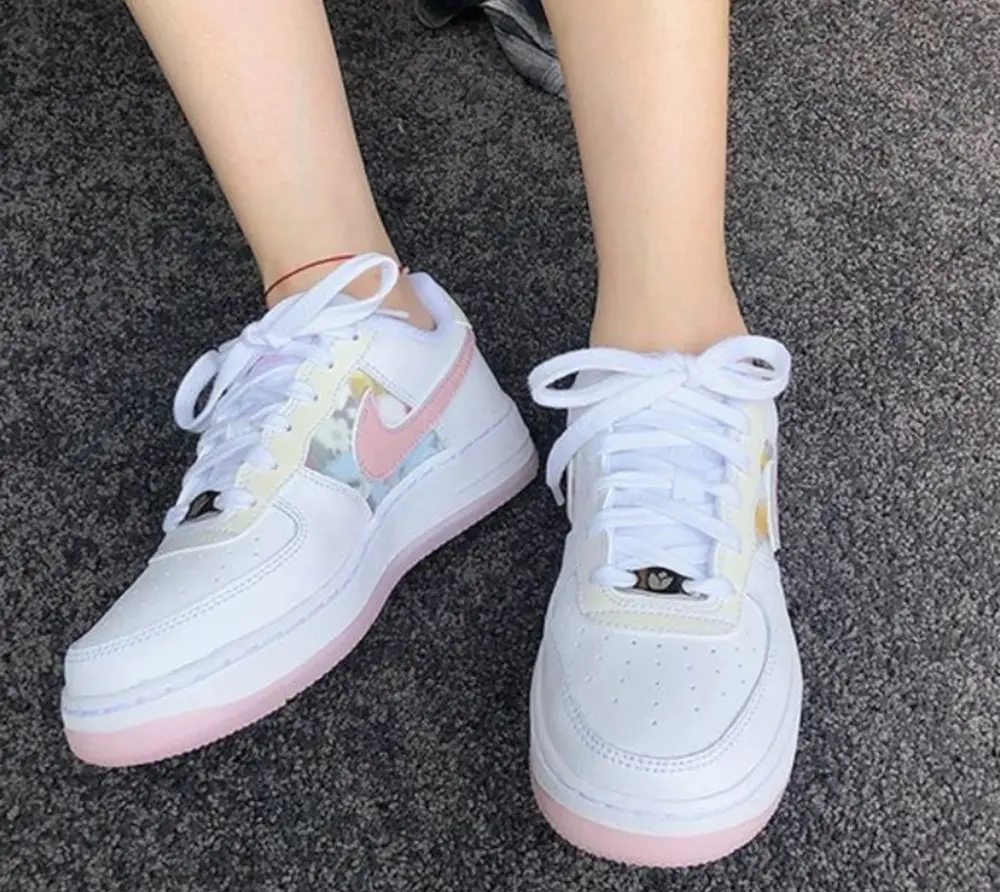 Alternative view of Giày Nike Air Force 1 Low LV8 'Floral' CN8535-100