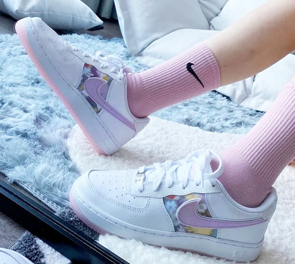 Giày Nike Air Force 1 Low LV8 'Floral' CN8535-100 - Ảnh 4