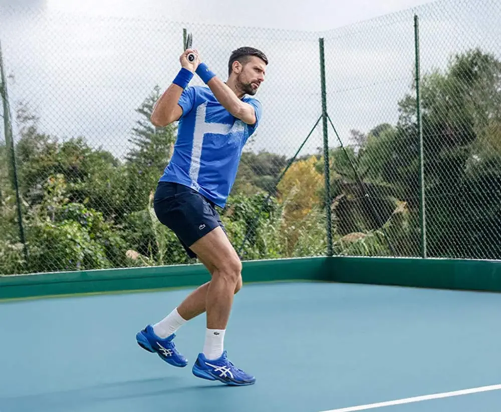 Giày Asics Court FF 3 Novak ‘Tuna Blue’ 1041A522-965 - Ảnh 3