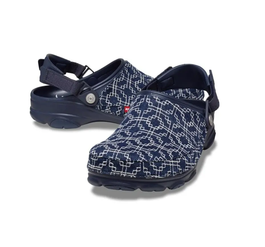 Alternative view of Dép Crocs Classic All-Terrain Clog ‘Levi’s Sashiko’ 208917-410