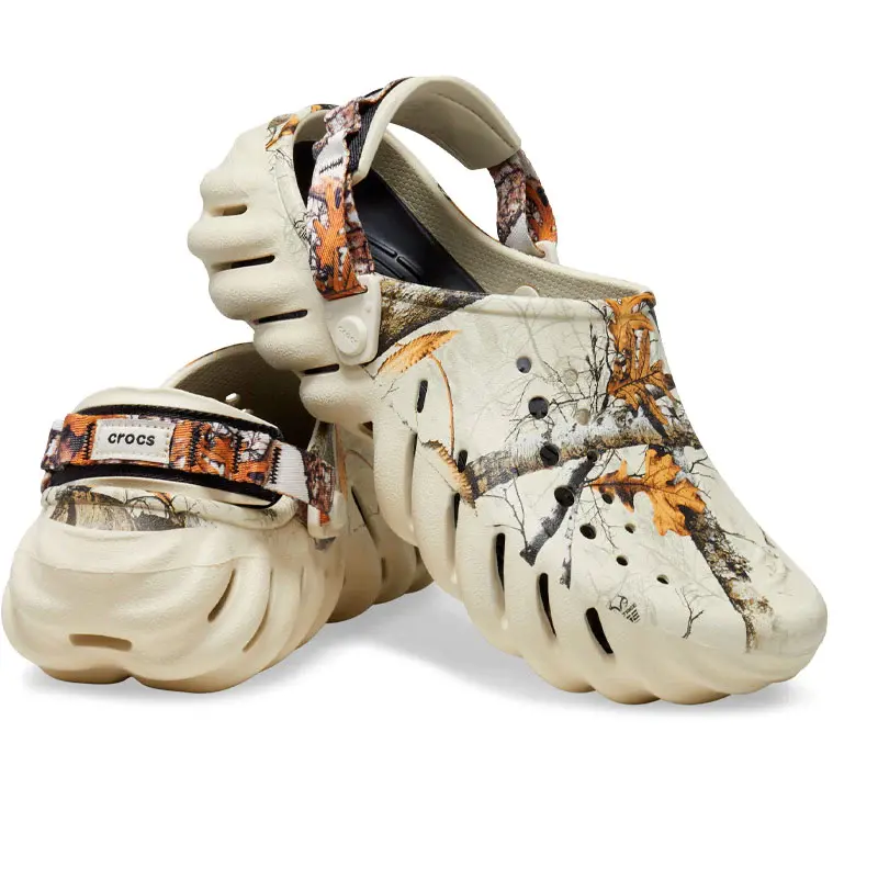 Dép Crocs Realtree x Echo Clog ‘Edge Camo Bone’ 208232-2Y2 - Ảnh 5