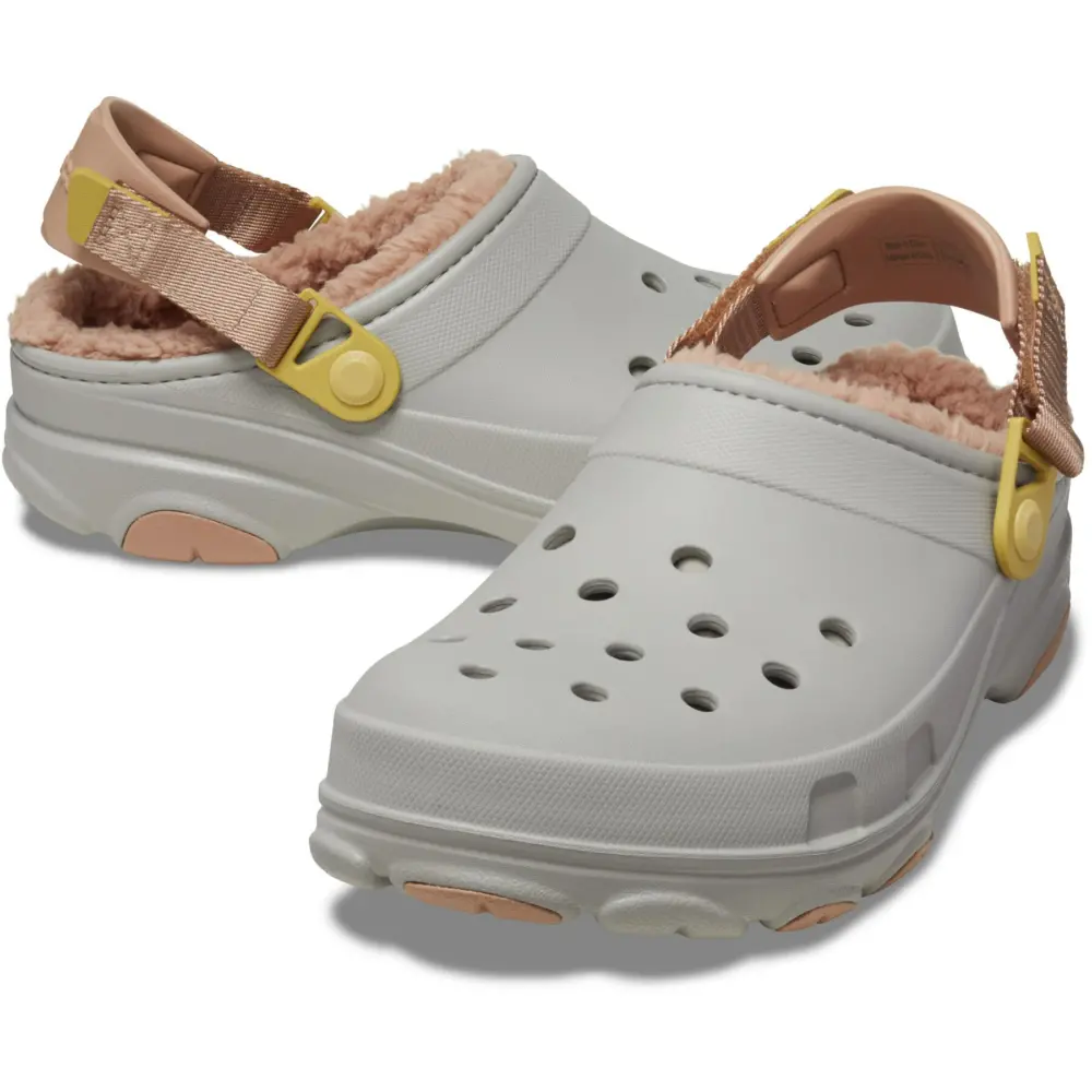 Dép Crocs All-Terrain Lined Clog ‘Elephant’ 207936-1LM - Ảnh 4