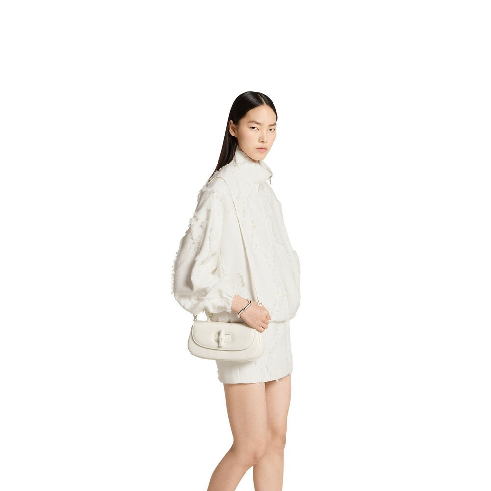 Túi Gucci Bamboo Diva Small Handle Bag ‘White’ 832953-AAEVB-9050 - Ảnh 3