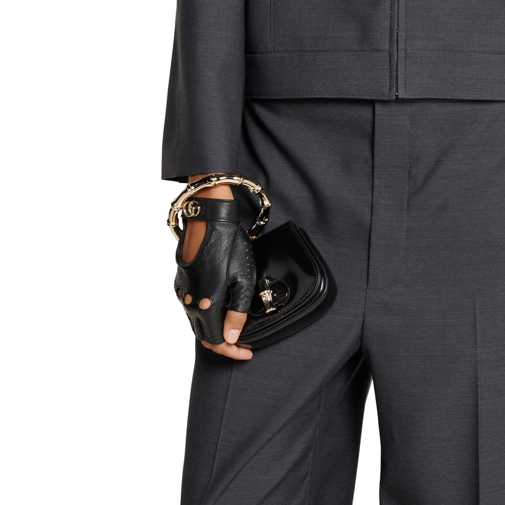 Alternative view of Túi Gucci Bamboo Night Super Mini Bag ‘Black’ 828239-AACY9-1000