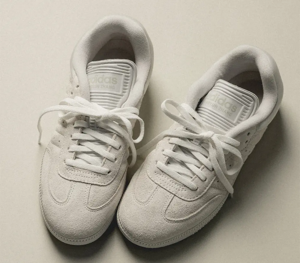 Giày Adidas Samba x Ding Yun Zhang ‘White’ IF9703 - Ảnh 5