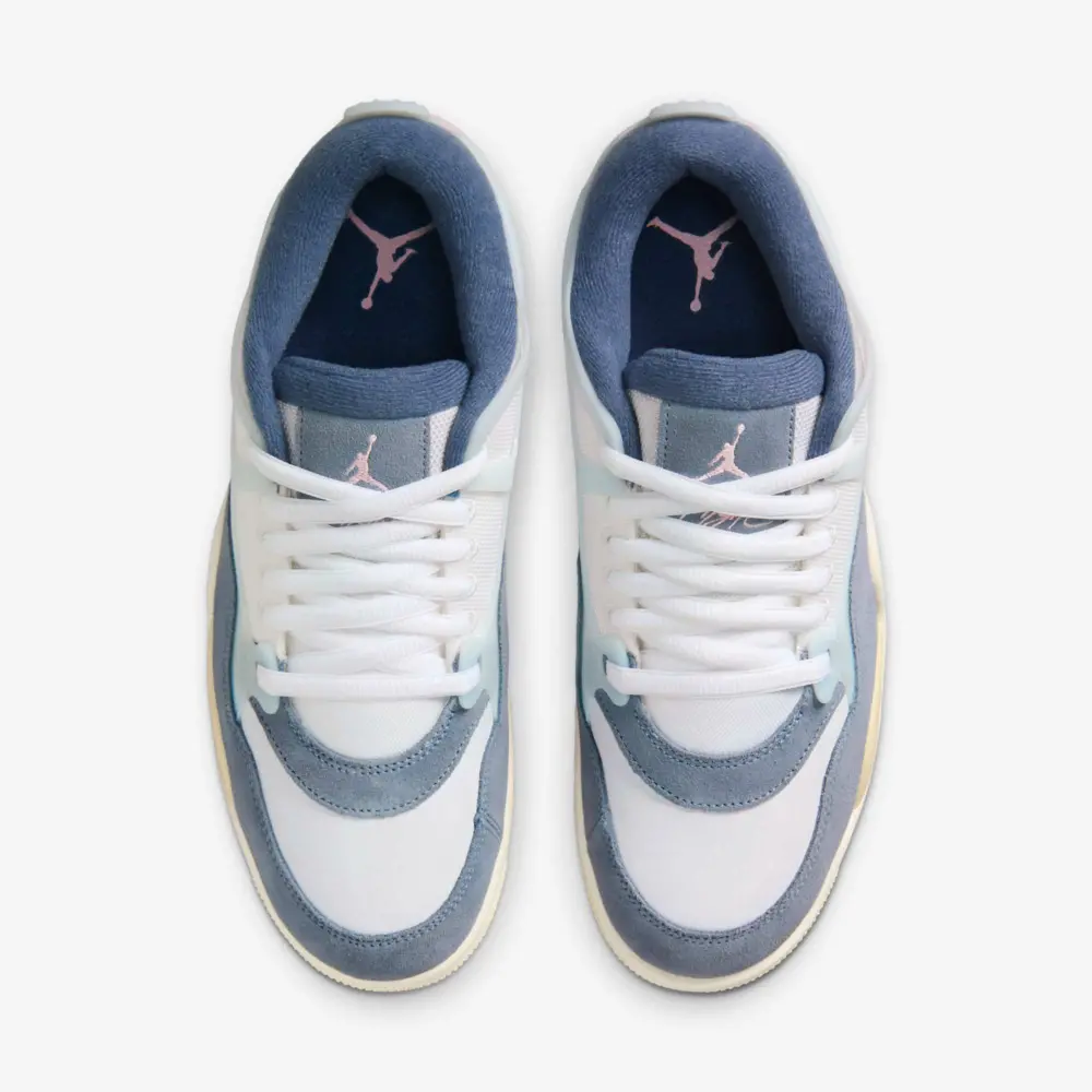 Giày Nike Air Jordan 4 RM GS ‘Diffused Blue Ashen Slate’ FQ7938-101 - Ảnh 5